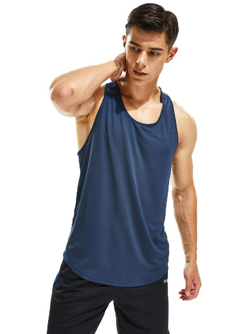 Round Neck Sports Racerback Tank Top